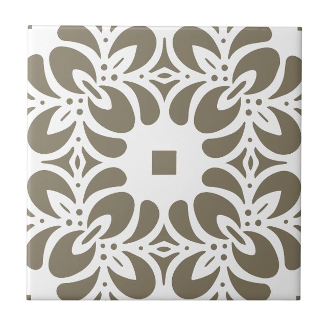 Linen Trellis Tile (Front)