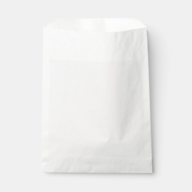 Linen White, Off-White  Favour Bags (Front)