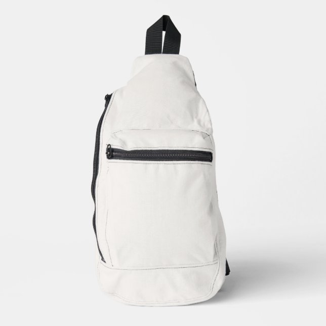 Linen White, Off-White  Sling Bag (Front)