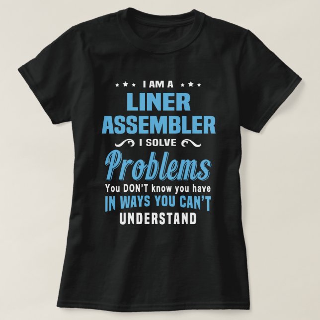 Liner Assembler T-Shirt (Design Front)