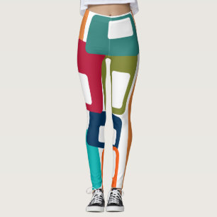 Lines and Rectangles Leggings