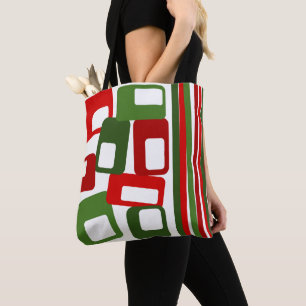 Lines and Rectangles Tote Bag