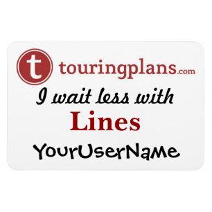 Lines Car & Resort Door Magnet (White)