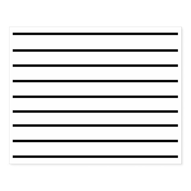 Lines List Journalling Page Things To Do Rubber Stamp (Imprint)