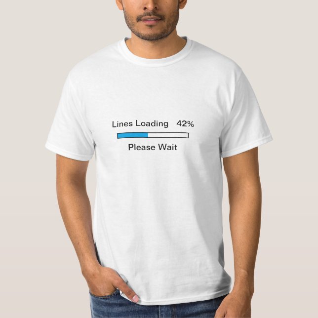 Lines Loading T-Shirt (Front)