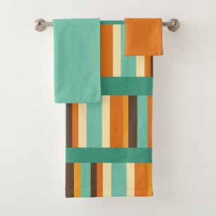 Lines of Stripes  Bath Towel Set