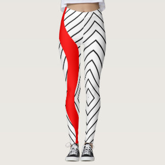 Lines pattern leggings