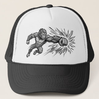 Lines & Shades: Kinetic Ape Punch Trucker Hat