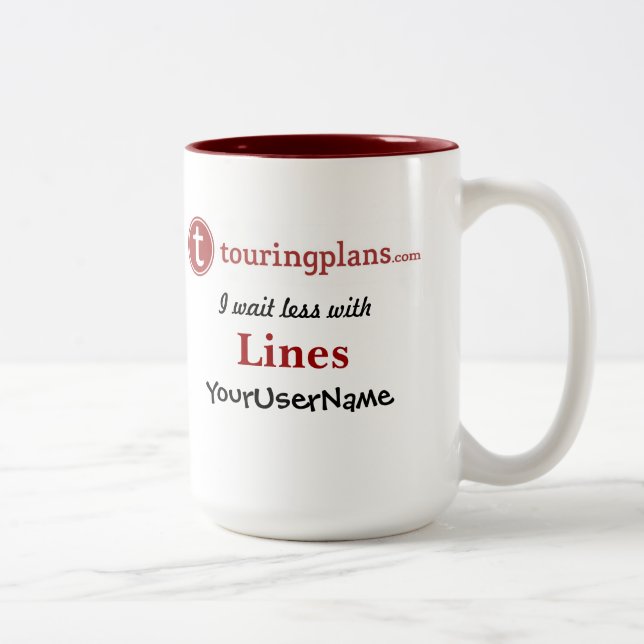 Lines Two-Tone 15 oz. Mug (Right)