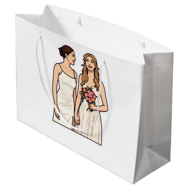 Ling and Orm (From TSOU) Large Gift Bag (Back Angled)
