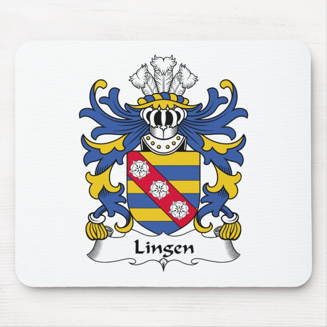 Lingen Family Crest Mouse Pad (Front)