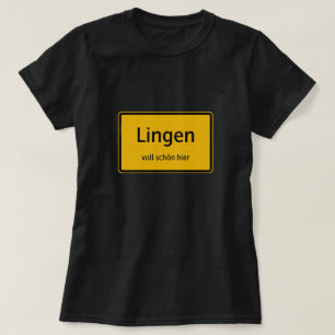 Lingen Ladies Women T-shirt shirt shirt