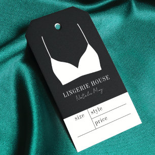 Lingerie Boutique Clothing Label Price Hang Tag