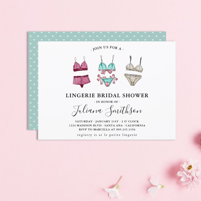 Lingerie Bridal Shower Invitation (Creator Uploaded)