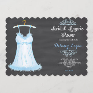 Lingerie Bridal Shower Invitation