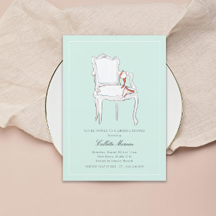 Lingerie Bridal Shower or Bachelorette Party Invitation