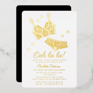 Lingerie Bridal Shower Panty Bachelorette Party