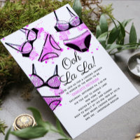 Lingerie Bridal Shower Panty Bachelorette Party In