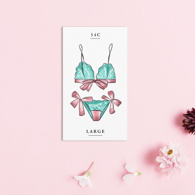 Lingerie Bridal Shower Size Insert (Creator Uploaded)