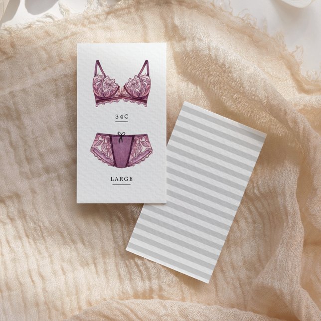 Lingerie Bridal Shower Size Insert (Creator Uploaded)