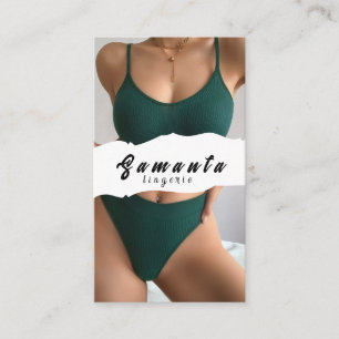 Lingerie Business Card