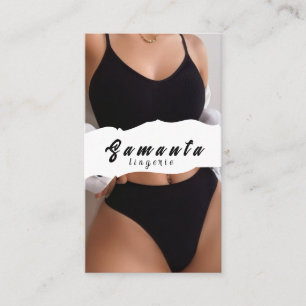 Lingerie Business Card
