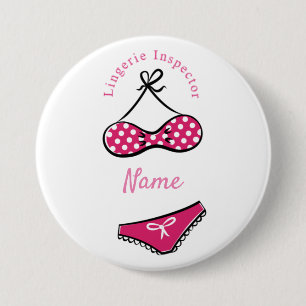 Lingerie Inspector Thunder_Cove 7.5 Cm Round Badge