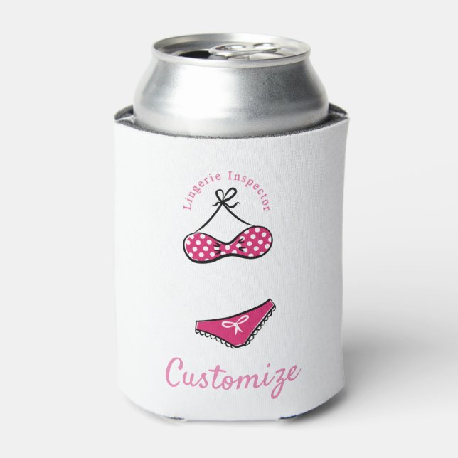 Lingerie Inspector Thunder_Cove  Can Cooler (Can Front)