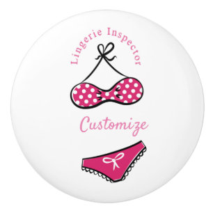 Lingerie Inspector Thunder_Cove Ceramic Knob