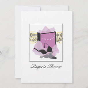 Lingerie Shower Invitation