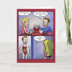 Lingerie Valentine Holiday Card