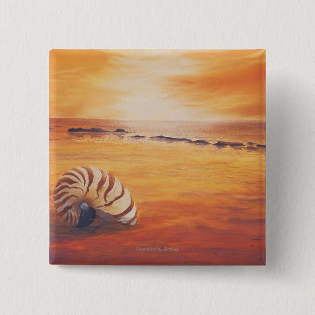 Lingering 15 Cm Square Badge (Front)