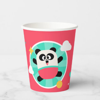 Lingokids Party Paper Cups with Elliot