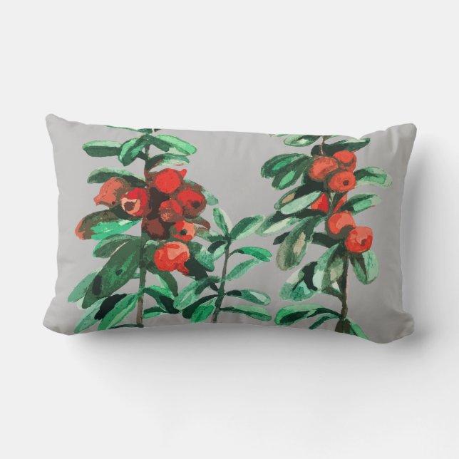 Lingonberry Lumbar Cushion (Back)