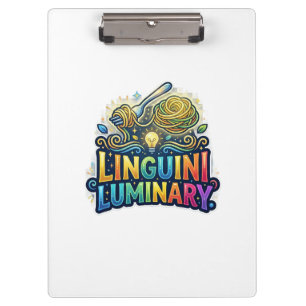 Linguini Luminary T-Shirt Clipboard