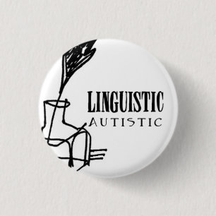 Linguistic Autistic Badge