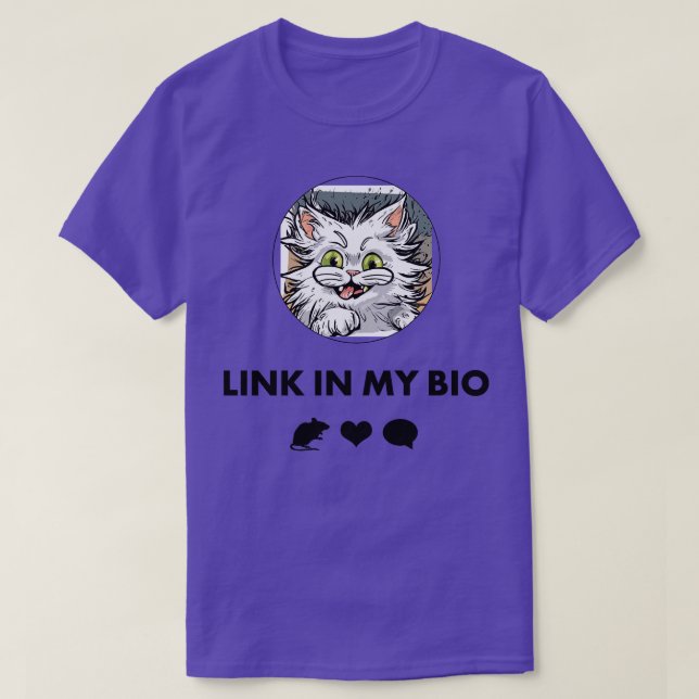 Link in Bio T-Shirt (Design Front)
