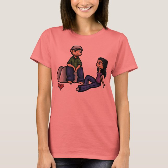 Link & Lacy T-Shirt (Front)