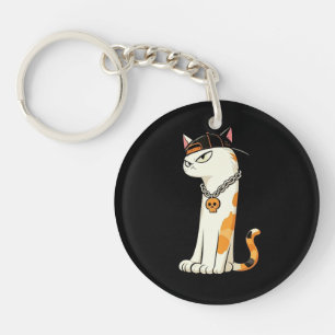 Link & Share Number Calico Cat -ONE Key Ring
