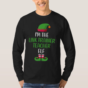 Link Trainer Teacher Elf Christmas Family Matching T-Shirt