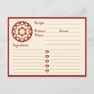 Linked by Love Recipe Card