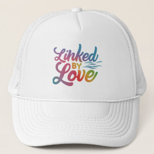 Linked by love Trucker Hat