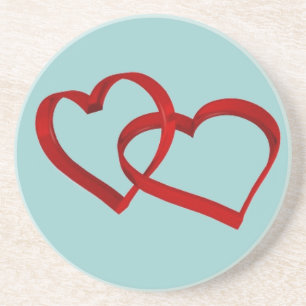 Linked Hearts Coaster