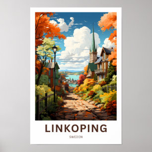 Linkoping Sweden Travel Print