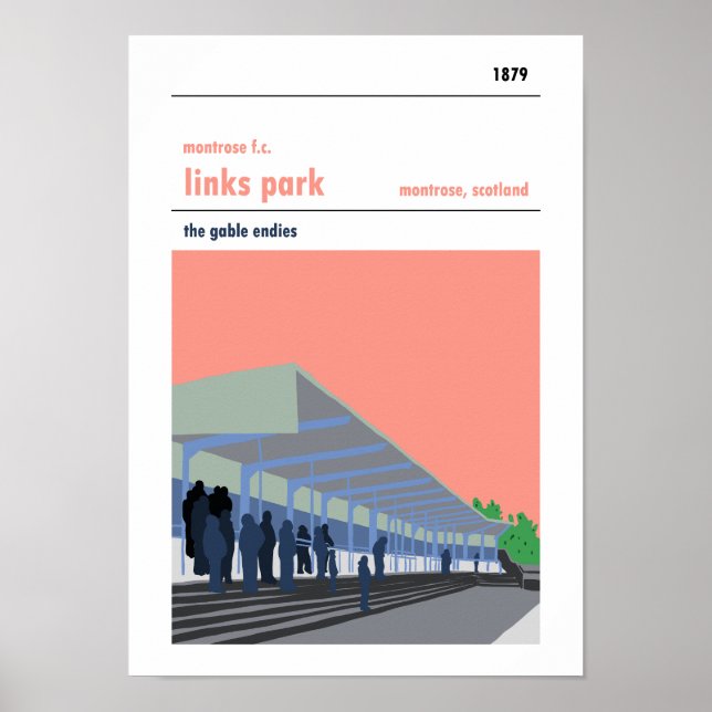 Links Park, Montrose. Poster (Front)