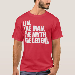 LinLin Family name Lin last Name Lin Surname Lin F T-Shirt