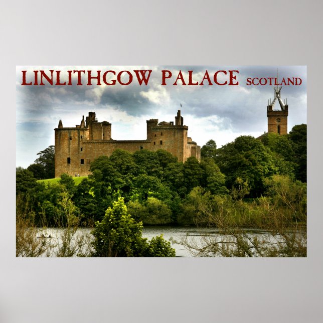 linlithgow palace scotland poster (Front)