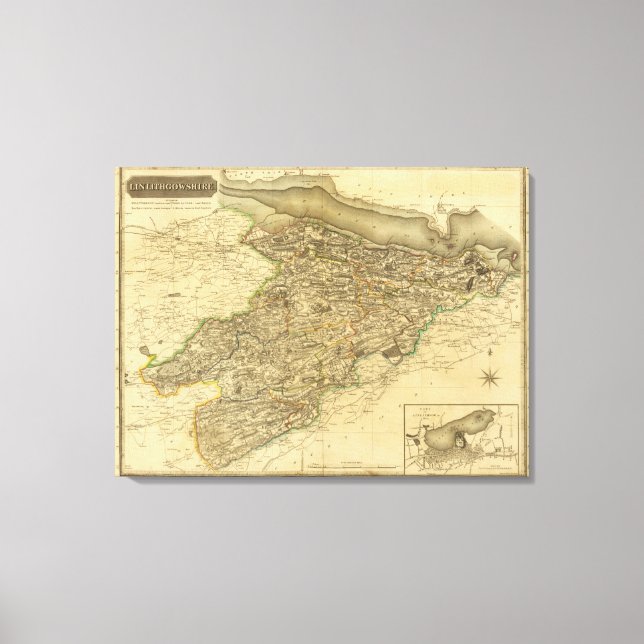 Linlithgowshire Canvas Print (Front)