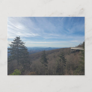 Linn Cove Viaduct Mountain Vista Blue Ridge Postcard