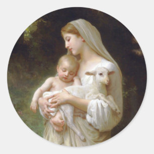 L'innocence Classic Round Sticker